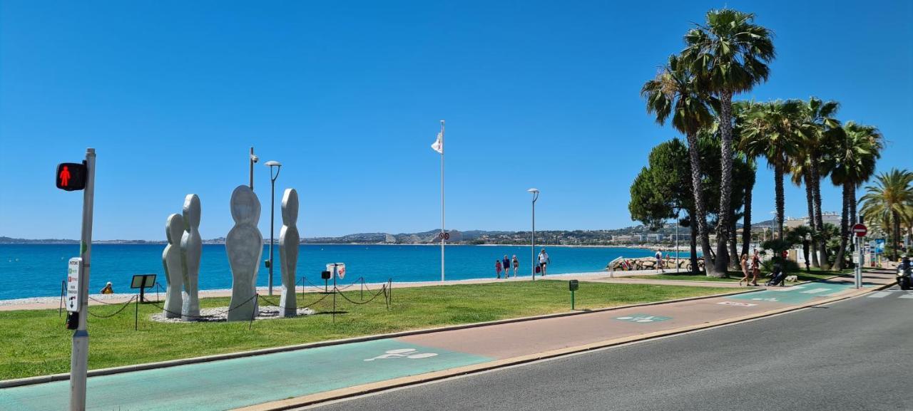 Studio De La Plage - Mer, Terrasse Et Garage Cagnes-sur-Mer Dış mekan fotoğraf