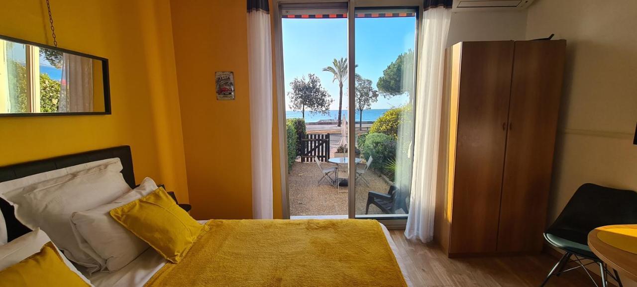 Studio De La Plage - Mer, Terrasse Et Garage Cagnes-sur-Mer Dış mekan fotoğraf